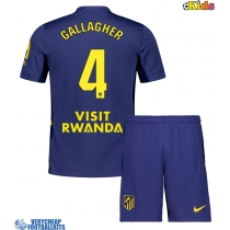 Atletico Madrid Conor Gallagher #4 Replica Away Minikit 2025-26 Short Sleeve (+ pants)